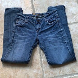 Kut from the Kloth Embroidered Pocket Straight Leg